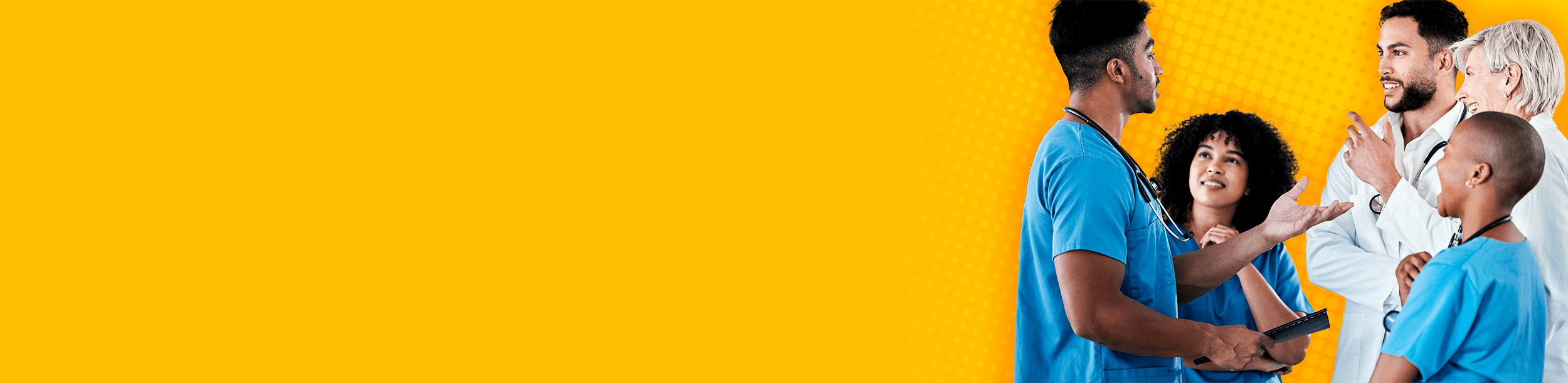 Doctors speaking together